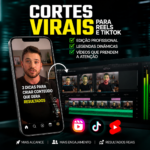Eu vou criar cortes virais para Reels e TikTok