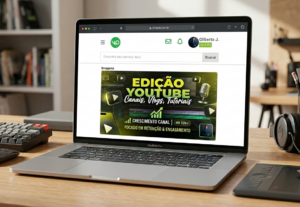 Eu vou fazer a edição do seu vídeo para o YouTube