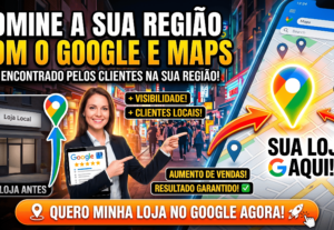 Eu vou adicionar sua loja no Google e no Maps