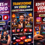 Eu vou criar cortes do seu vídeo que te geram engajamento.