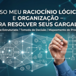 Eu vou usar raciocínio lógico e organização para te ajudar.