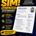 Eu vou Criar e enviar seu curriculum por pdf profissionalmen...