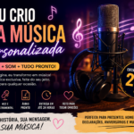 Eu vou criar sua música personalizada completa em 24hs