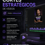 Eu vou Fazer cortes estratégicos de vídeos para Reels e TikT...