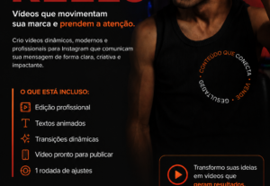 Eu vou fazer motion reels para seu instagram.