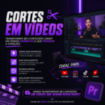Eu vou Criar cortes em seus vídeos