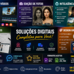 Eu vou fazer Serviços Profissionais de Edição, Design e I.A.