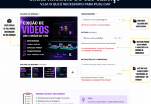 Eu vou fazer Videos, cortes, edições ou legenda