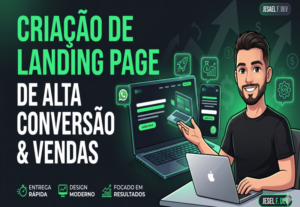 Eu vou Criar sua Página de Vendas