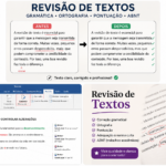 Eu vou fazer uma revisão para qualquer texto ou PowerPoint