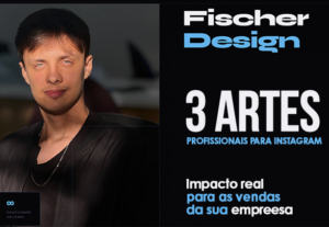 Eu vou criar 3 artes profissionais para o seu Instagram