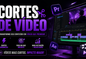 Eu vou fazer cortes do seu vídeo para redes sociais
