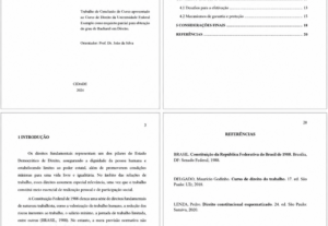 Eu vou fazer sua formatação ABNT completa e rápida