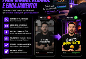 Eu vou criar cortes do seu vídeo