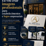Eu vou criar logos e artes promocionais para estabelecimento