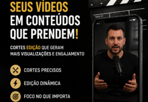 Eu vou editar/criar, cortes de podcasts para seus Feeds