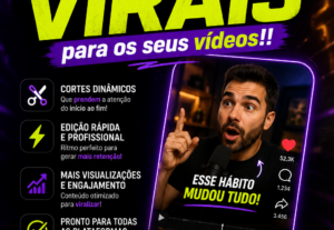 Eu vou Fazer cortes do seu video em um formato viral
