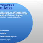 Eu vou criar uma aplicação para você emitir etiquetas