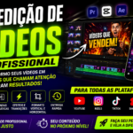 Eu vou editar seu vsl ou YouTube,Reels ou canal Dark