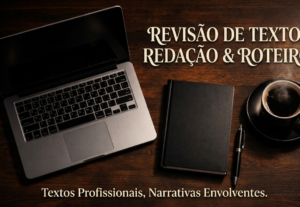 Eu vou fazer a redação e revisão profissional de seus textos...