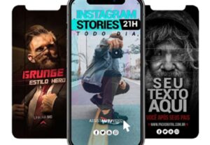 Eu vou Criar seu story para Instagram