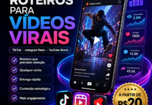 Eu vou fazer roteiros para vídeos no TikTok
