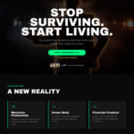Eu vou fazer o design e construir o seu site