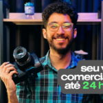 Eu vou fazer o vídeo comercial da sua empresa em até 24h