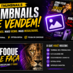 Eu vou fazer uma thumbnail ou edição por 30 REAIS