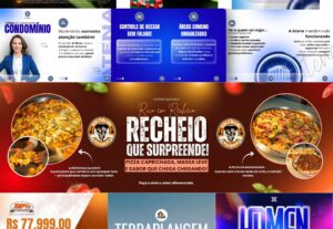 Eu vou fazer designers profissionais para o seus produto