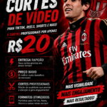 Eu vou fazer seus cortes de video para tik tok,instragram