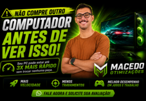Eu vou Deixar seu computador Veloz e sem travamentos