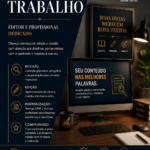 Eu vou editar videos, fazer propagandas ou slides para você
