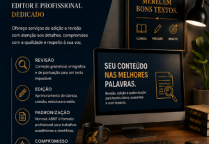 Eu vou editar videos, fazer propagandas ou slides para você
