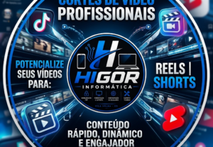 Eu vou Fazer Cortes de Vídeos para TikTok, Reels e Shorts