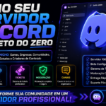 Eu vou Fazer servidor de Discord totalmente do zero