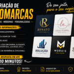 Eu vou Fazer logomarcas para você, respondo em 10 minutos