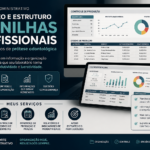 Eu vou organizar e criar planilhas profissionais