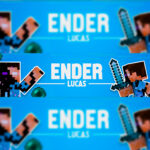 Eu vou criar banner para YouTube em até 24 horas