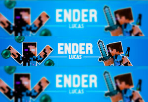 Eu vou criar banner para YouTube em até 24 horas