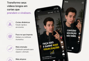 Eu vou criar um corte viral do seu vídeo