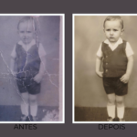 Eu vou restaurar sua foto renovando sua memória