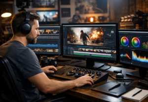 Eu vou Editar vídeo com experiência na criação e edição