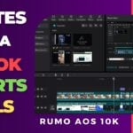 Eu vou fazer cortes de vídeos para tiktok e Instagram