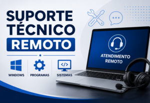 Eu vou fazer suporte técnico remoto em programas