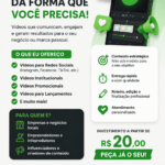 Eu vou Criar seu vídeo da forma que você deseja.