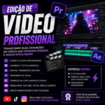 Eu vou Editar seu vídeo de uma forma profissional
