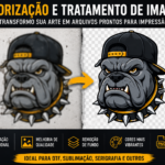 Eu vou preparar sua arte para impressão profissional