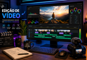 Eu vou Fazer cortes e editar seu vídeo