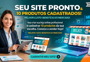 Eu vou Criar um Site Profissional e Cadastrar 10 Produtos